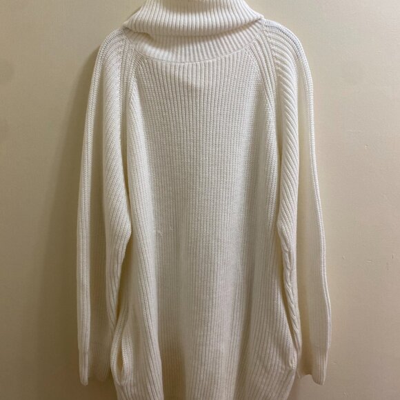 Turtle Neck Sweater Dress - Picture 4 of 5